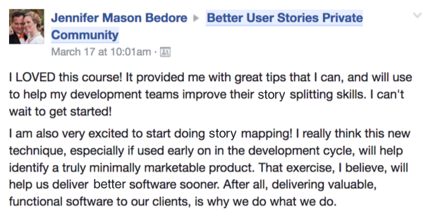 Doors Now Open to the Better User Stories Advanced Video Training
