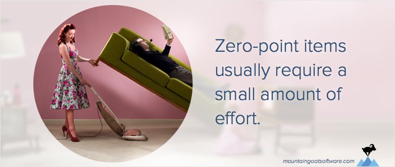 Should You Use Zero-Point Estimates on Your Product Backlog?