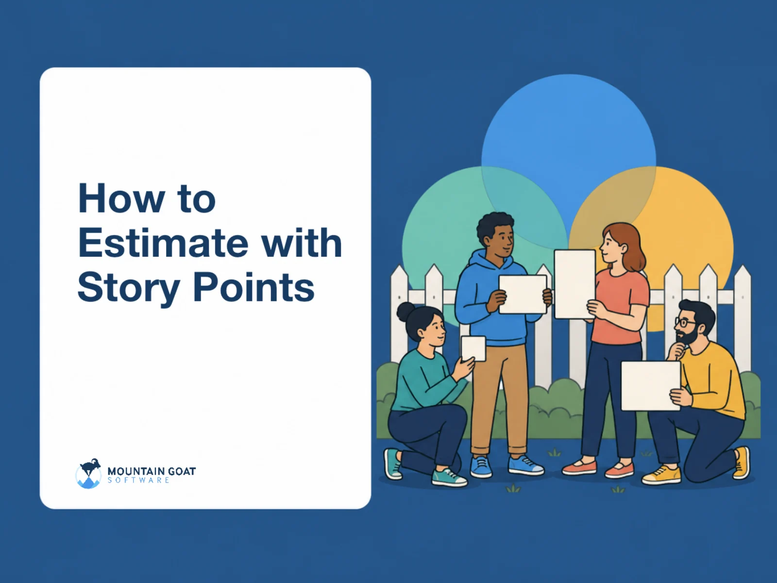 Title slide from the How to Estimate with Story Points presentation