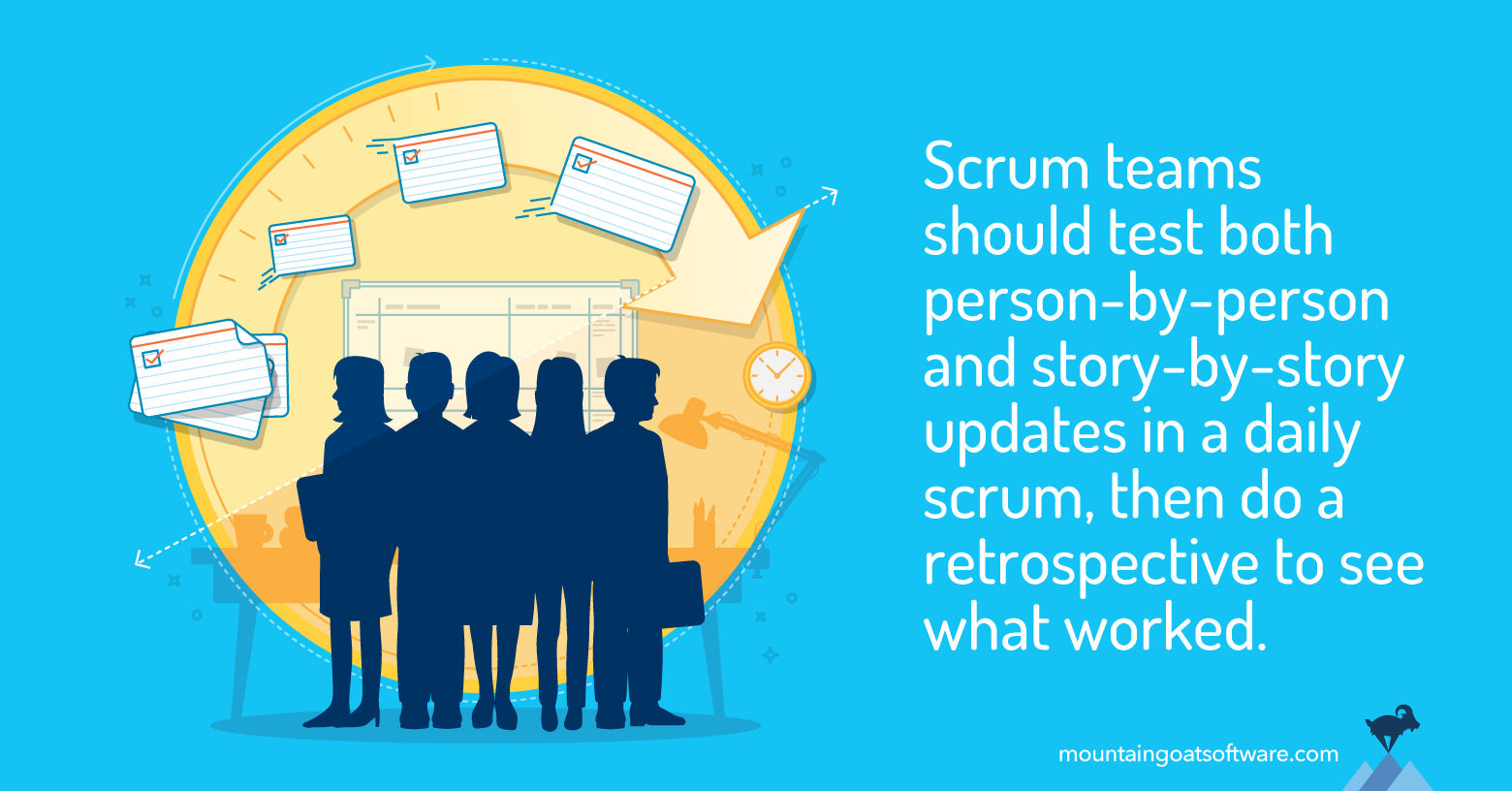 Should the Daily Scrum Be Person-by-Person or Story-by-Story?