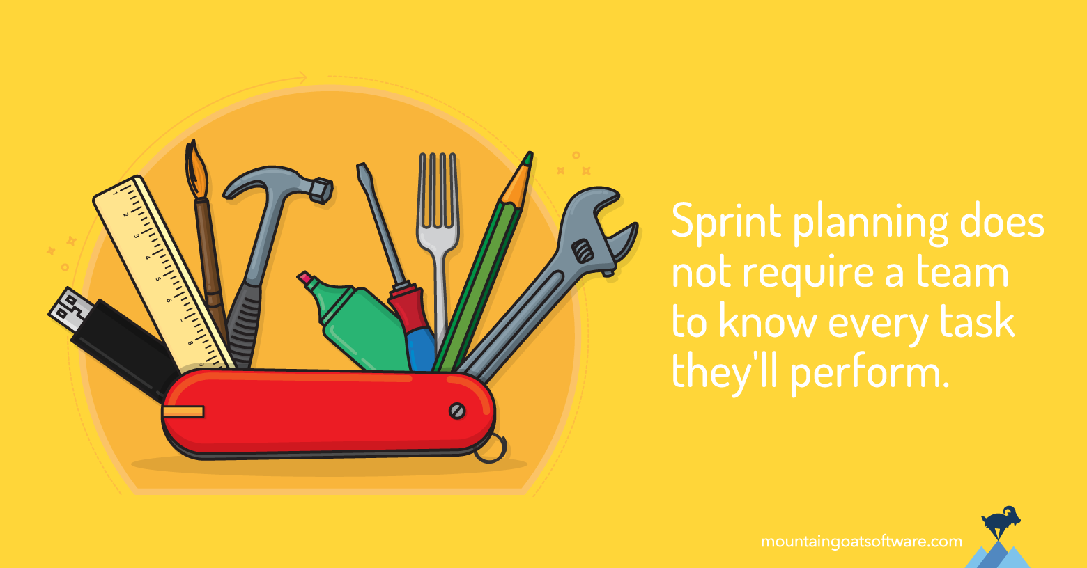 Teams Don’t Need to Think of Everything During Sprint Planning
