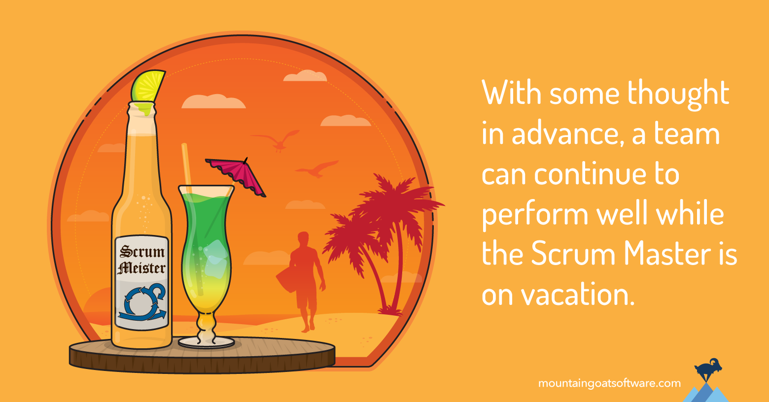 Four Things to Do Before the Scrum Master Goes on Vacation