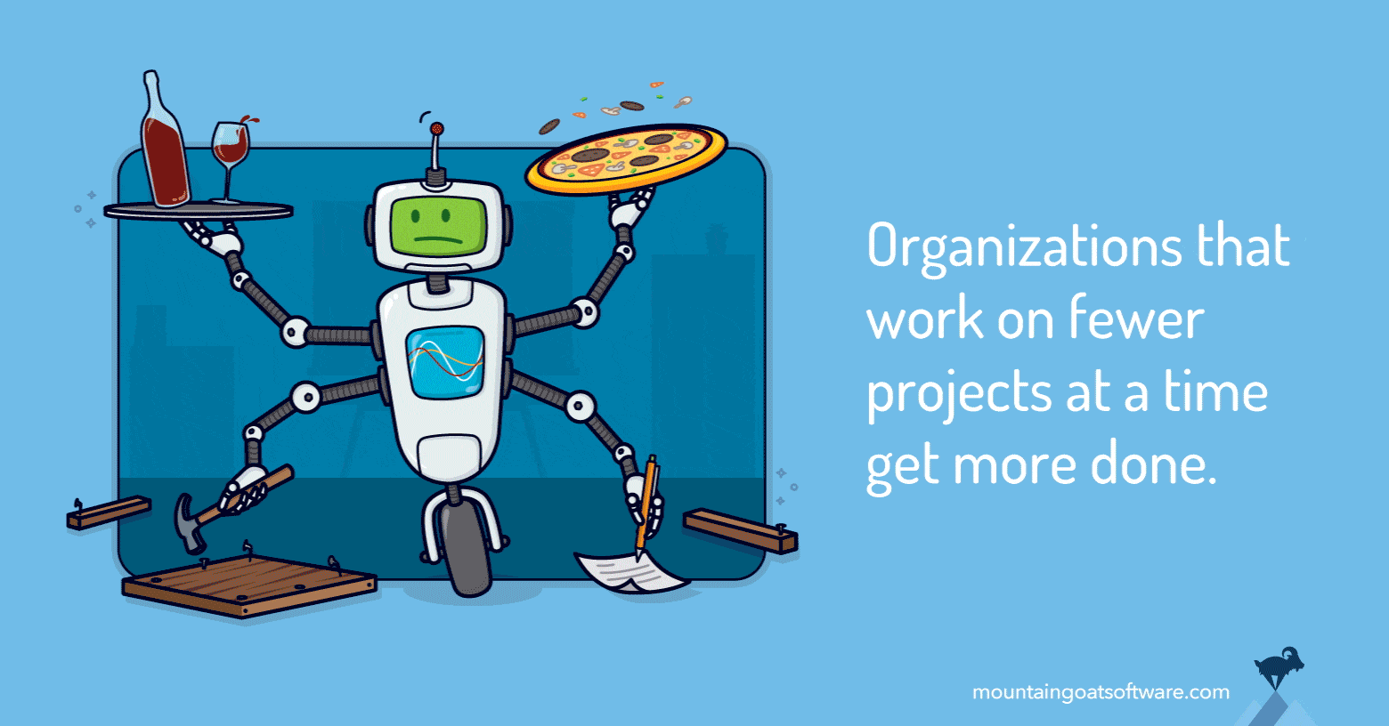 Organizations that Work on Fewer Projects at a Time Get More Done