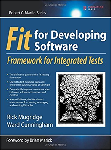 Fit For Developing Software: Framework for Integrated Tests